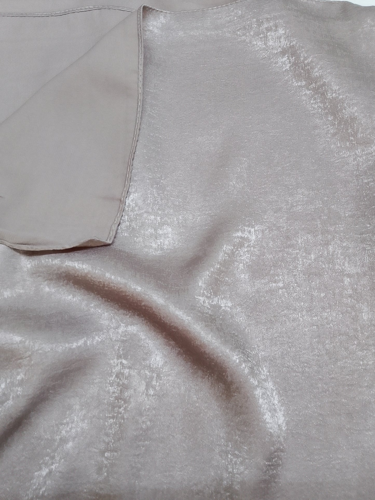 MINK TAUPE -velvet silk