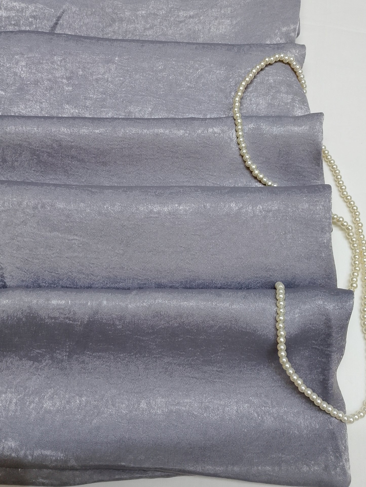 SLATE BLUE -velvet silk