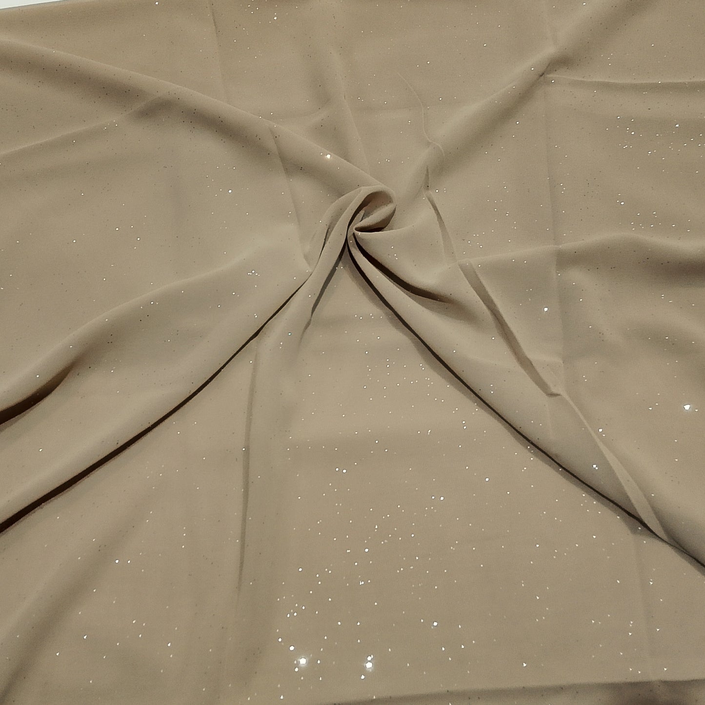 SAND LUSTRE -Gliiter georgette