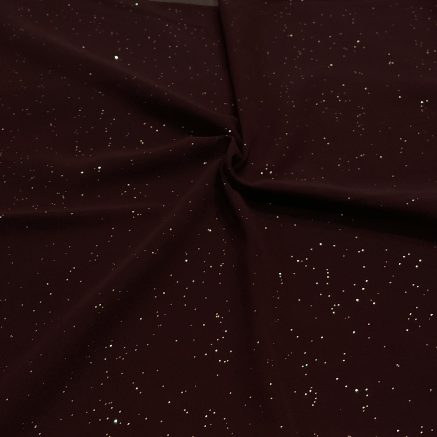 MAROON LUSTER -Glitter georgette