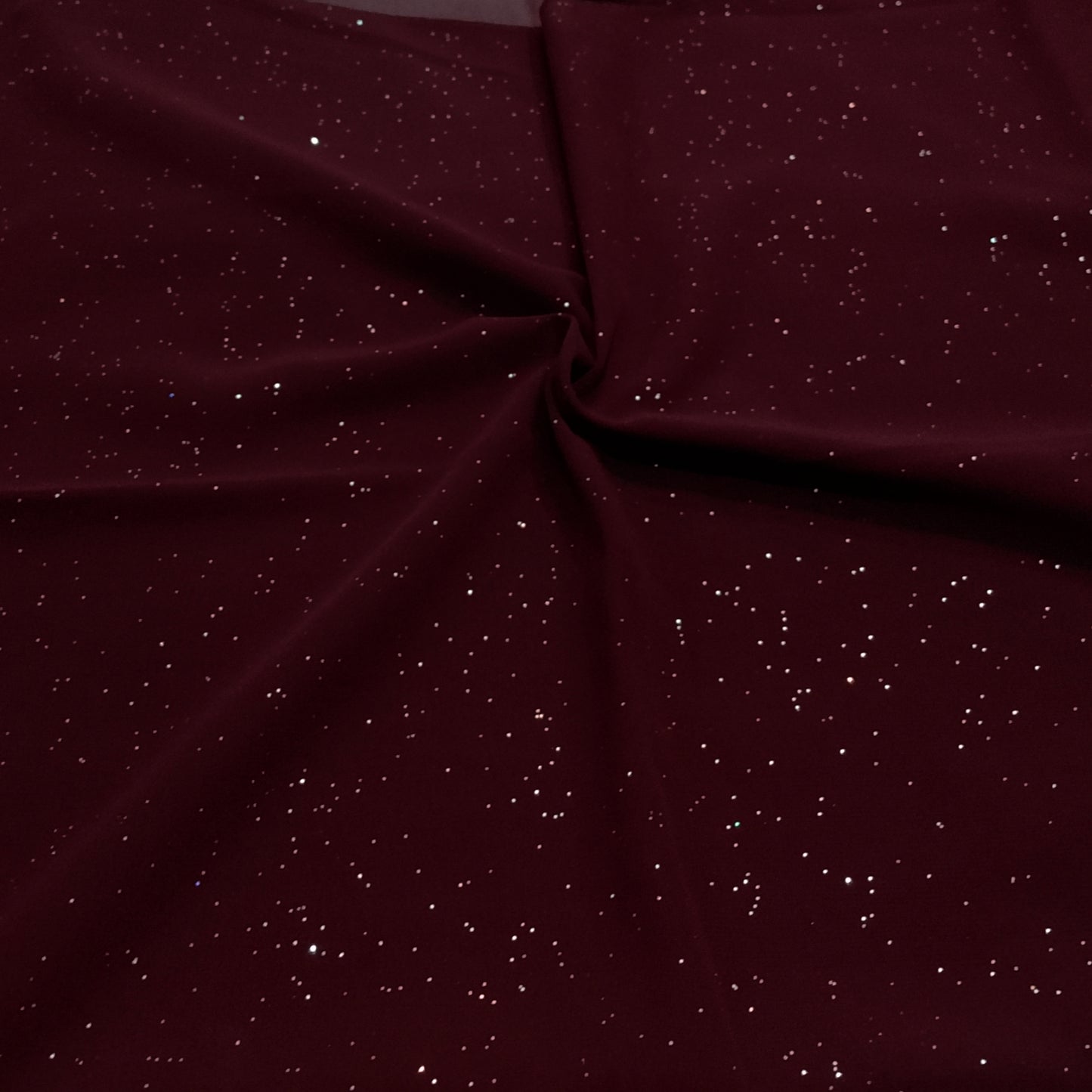 CHERRY LUSTER -Glitter georgette