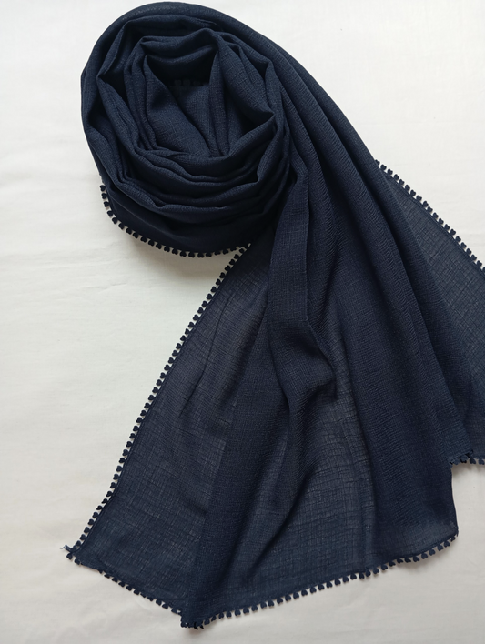 Meadow Denim -Viscose Lawn