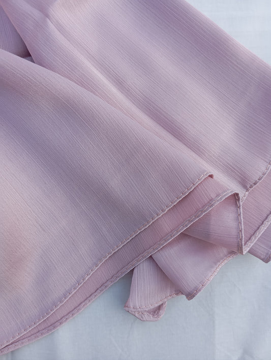 LILAC MIST -matte crinkle silk