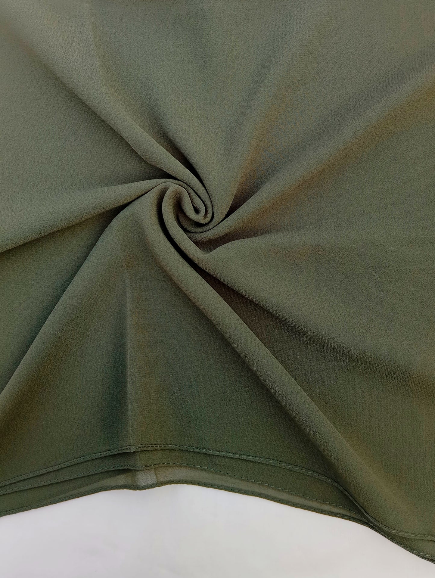 SAGE GREEN -chiffon georgette