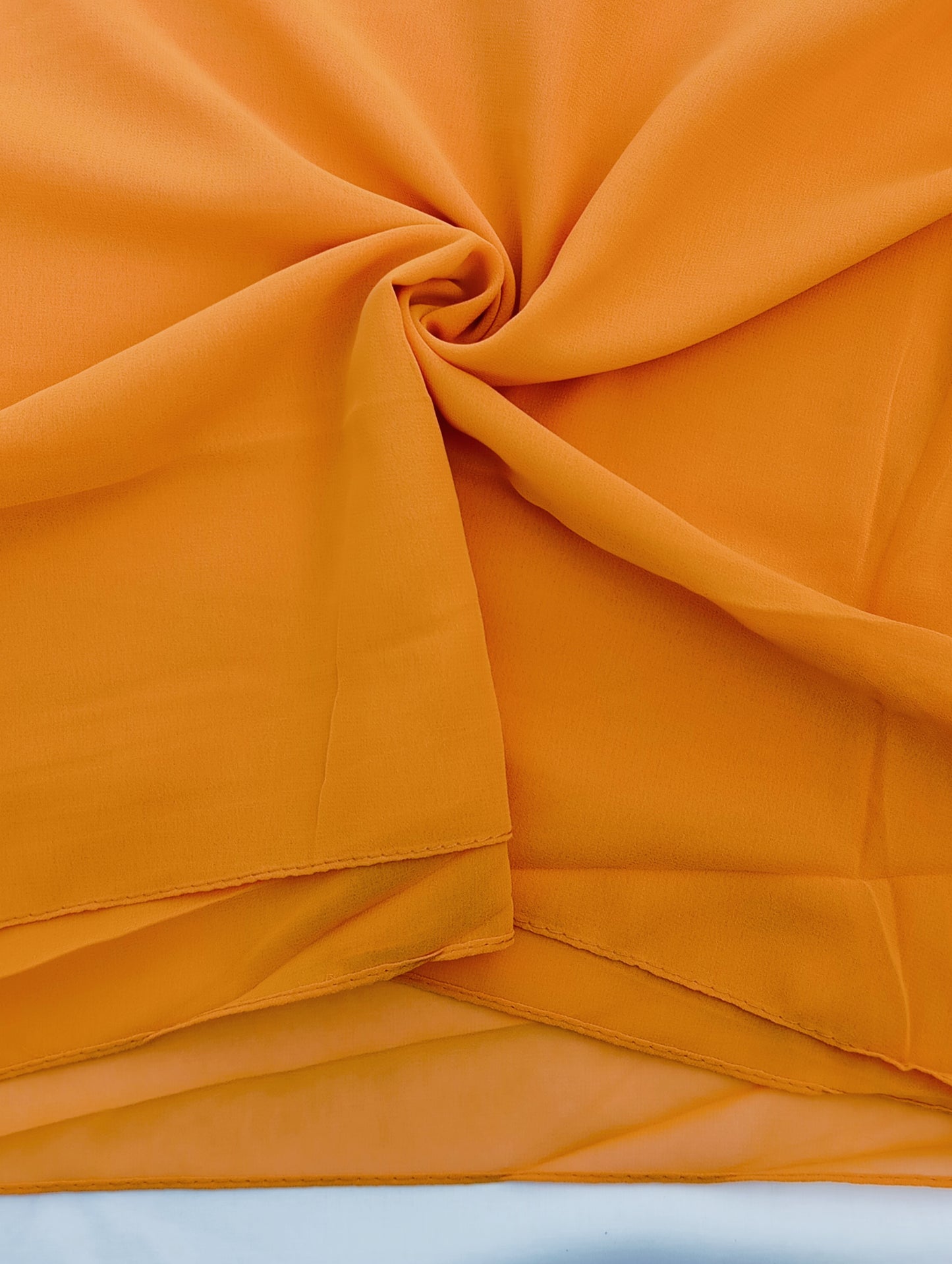 DEEP YELLOW -chiffon georgette