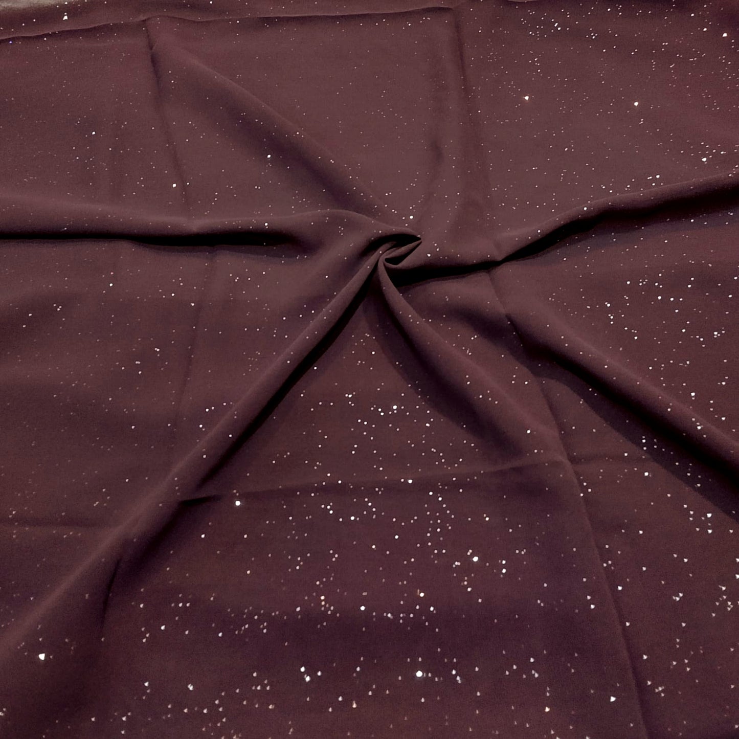 BERRY LUSTER -Glitter georgette