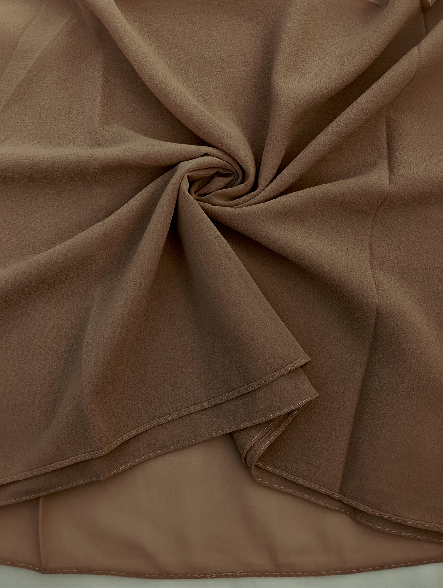 COFFEE BROWN -chiffon georgette