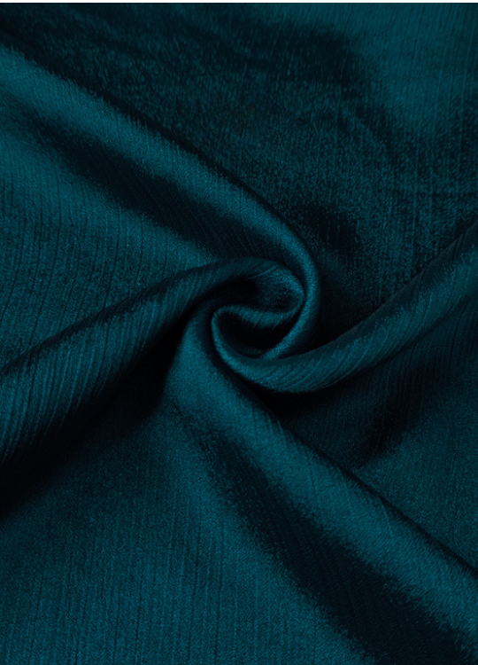 TEAL CLASSIC -Crinkle silk