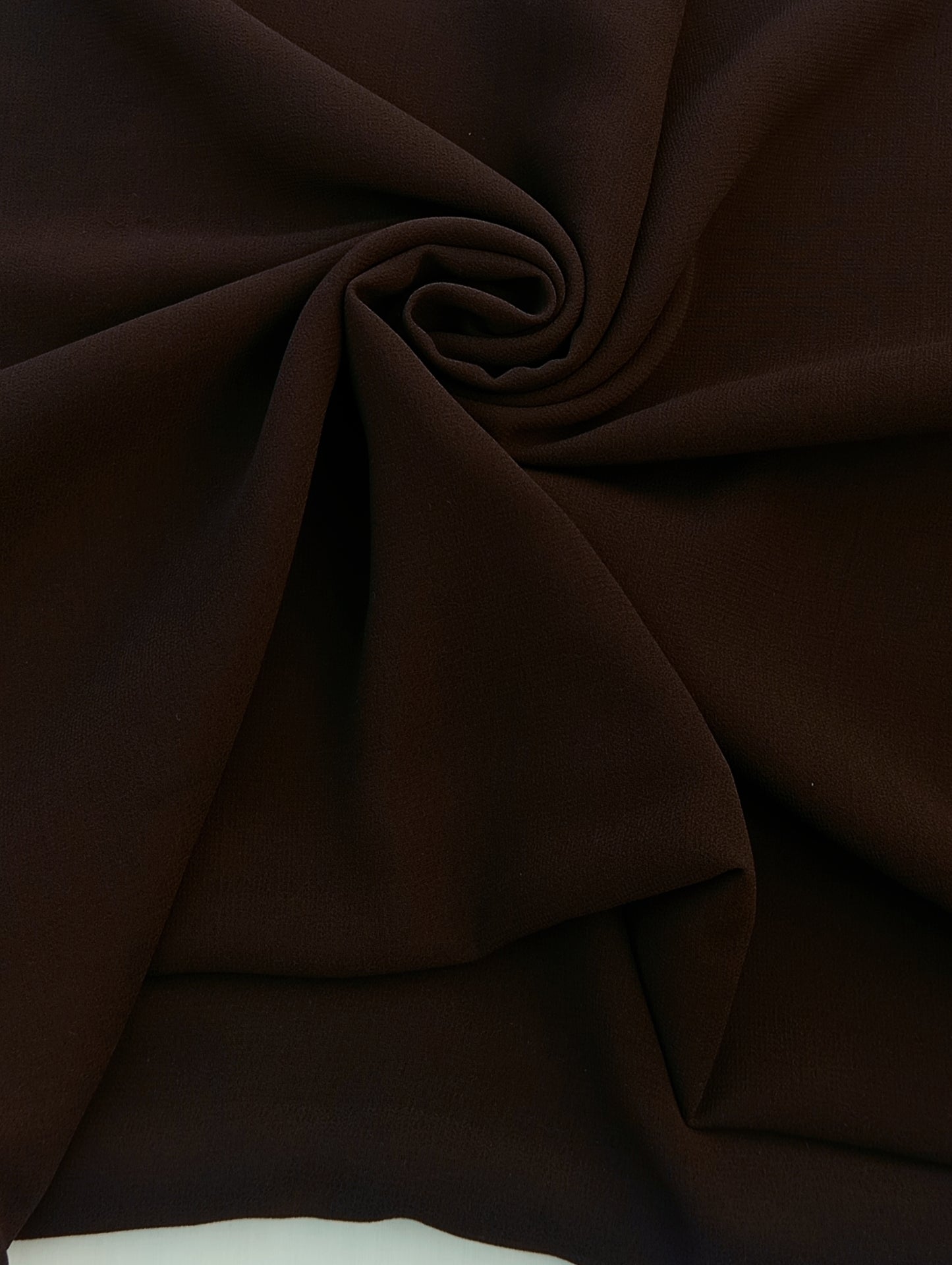 COCOA BROWN -chiffon georgette