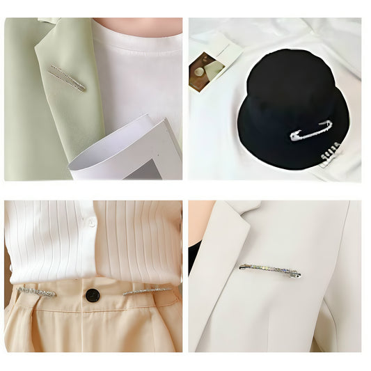 Embellished Safety Pins