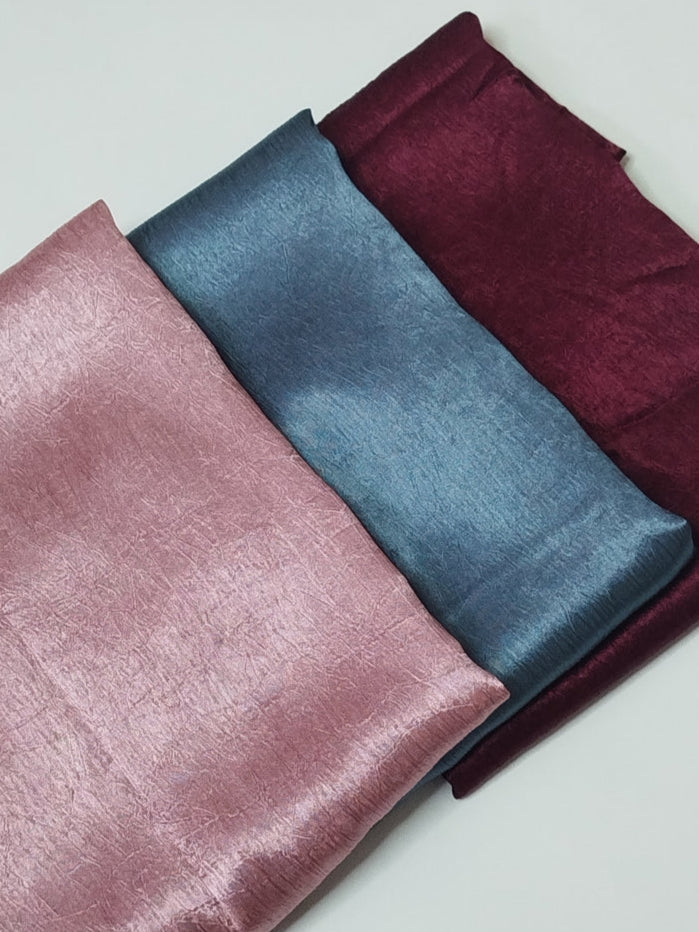 Textured Crinkle Silk