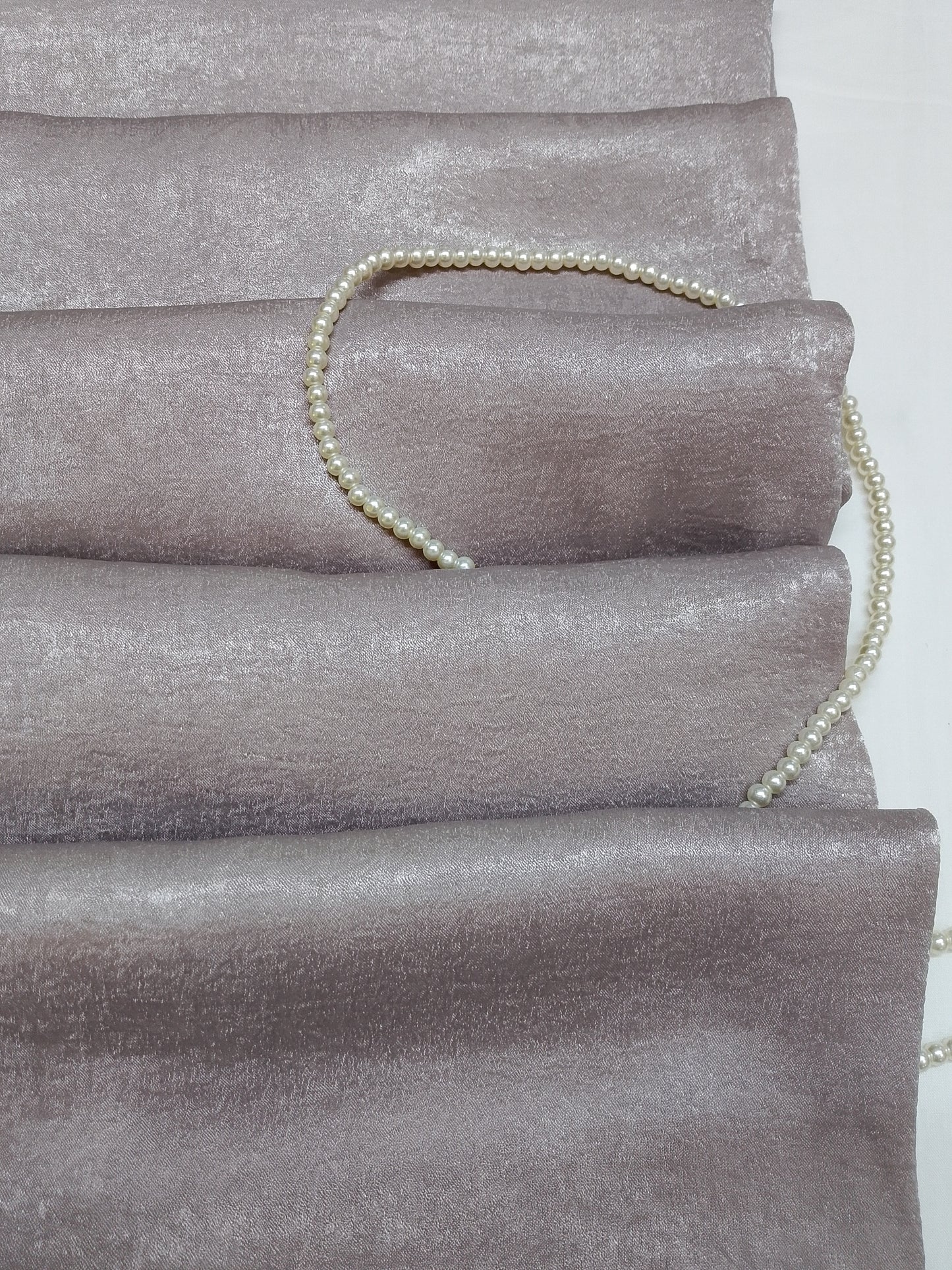 MINK TAUPE -velvet silk