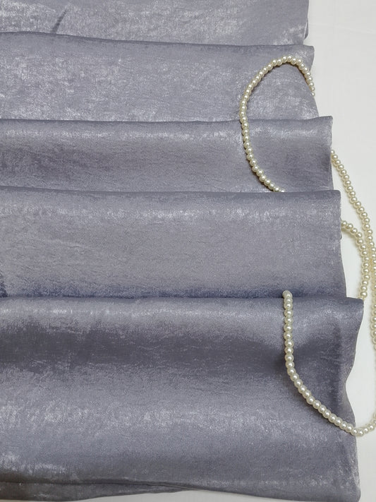 SLATE BLUE -velvet silk