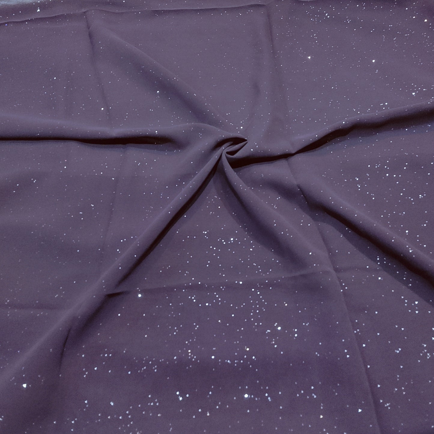LILAC LUSTER -Glitter georgette