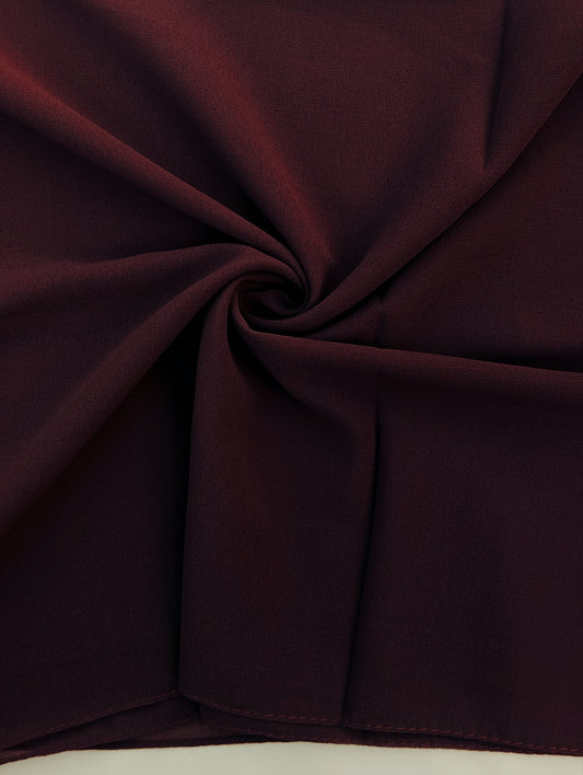PLUM  -chiffon georgette