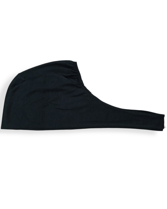 Black Tie back Cap