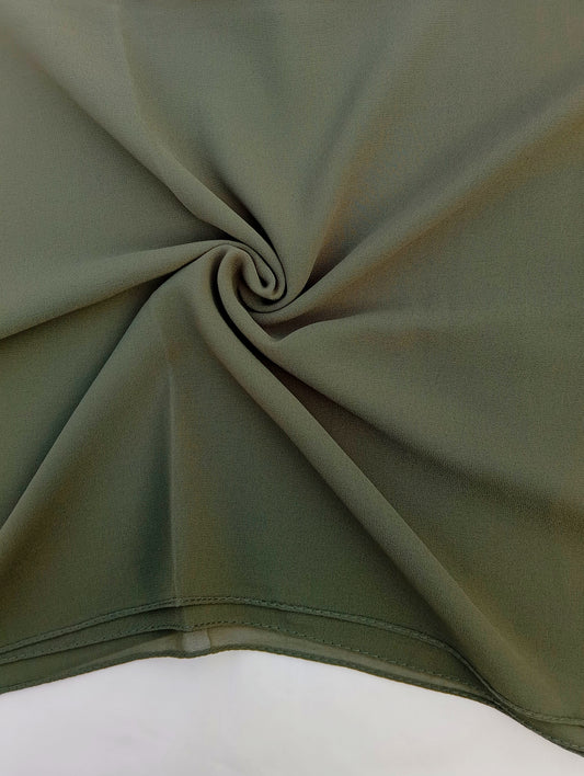SAGE GREEN -chiffon georgette
