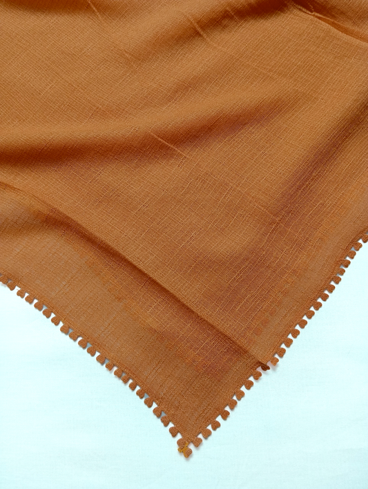 Meadow Terracotta -Viscose Lawn