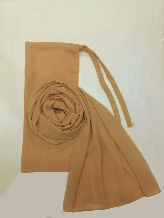 BEIGE - Hijab & Niqab set
