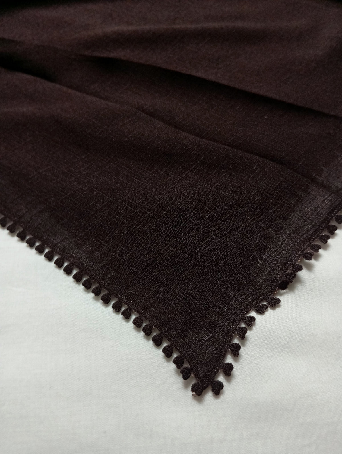 Meadow Cocoa -Viscose Lawn