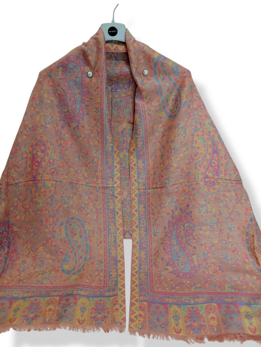 GULAAL -Pashmina Kani Shawl