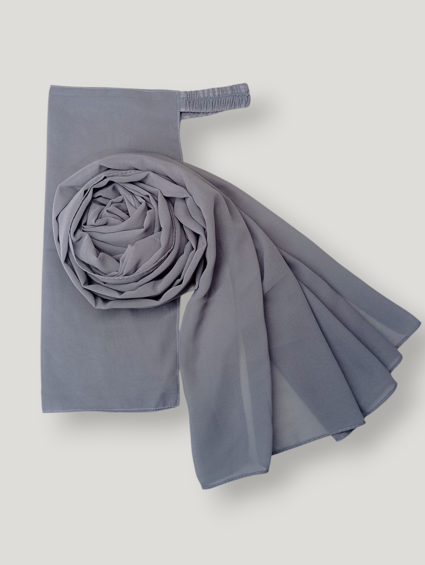 SILVER GRAY - Hijab & Niqab set