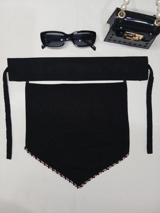 AURA SAUDI NIQAB- CHAMPAGNE