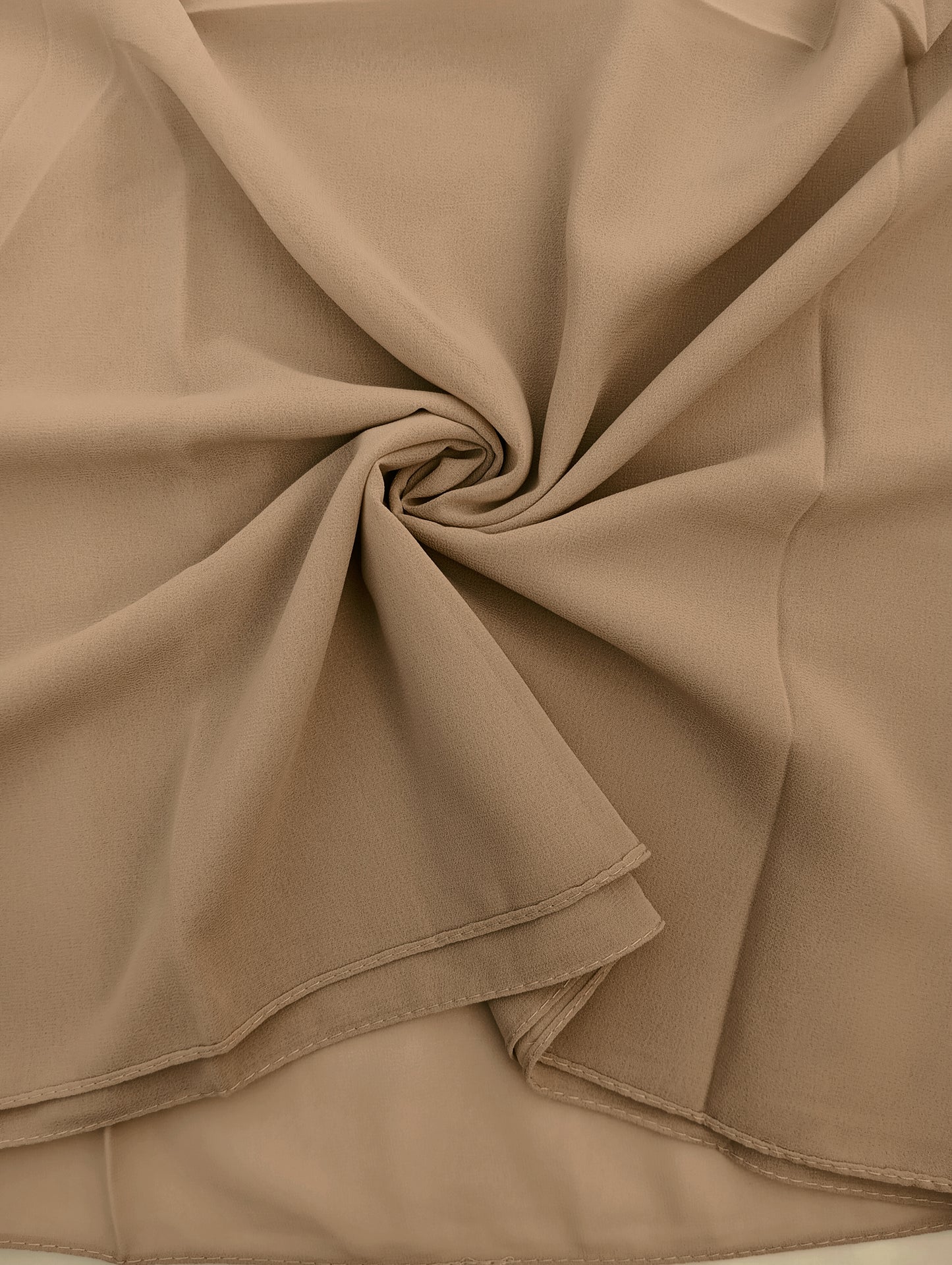 TAN-chiffon georgette