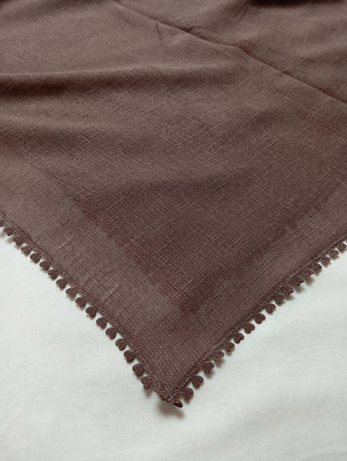 Meadow Mocha -Viscose Lawn