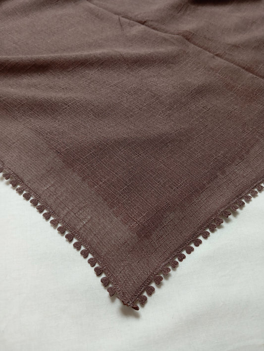 Meadow Mocha -Viscose Lawn