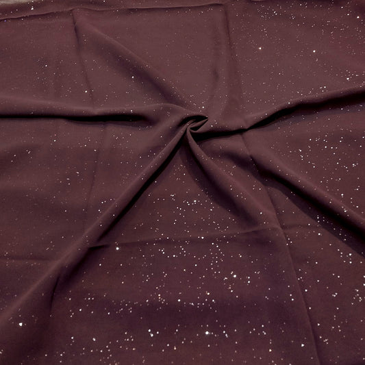 BERRY LUSTER -Glitter georgette