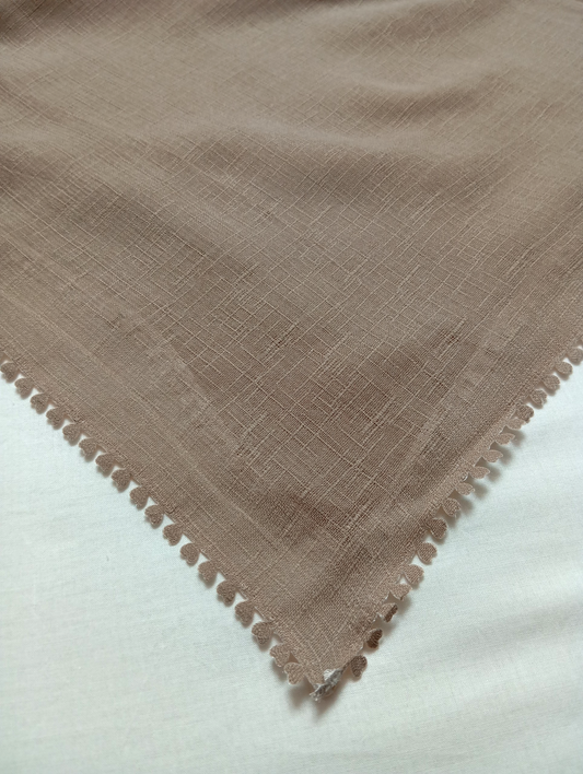 Meadow Taupe -Viscose Lawn