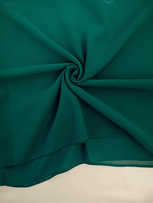 SEA GREEN -chiffon georgette