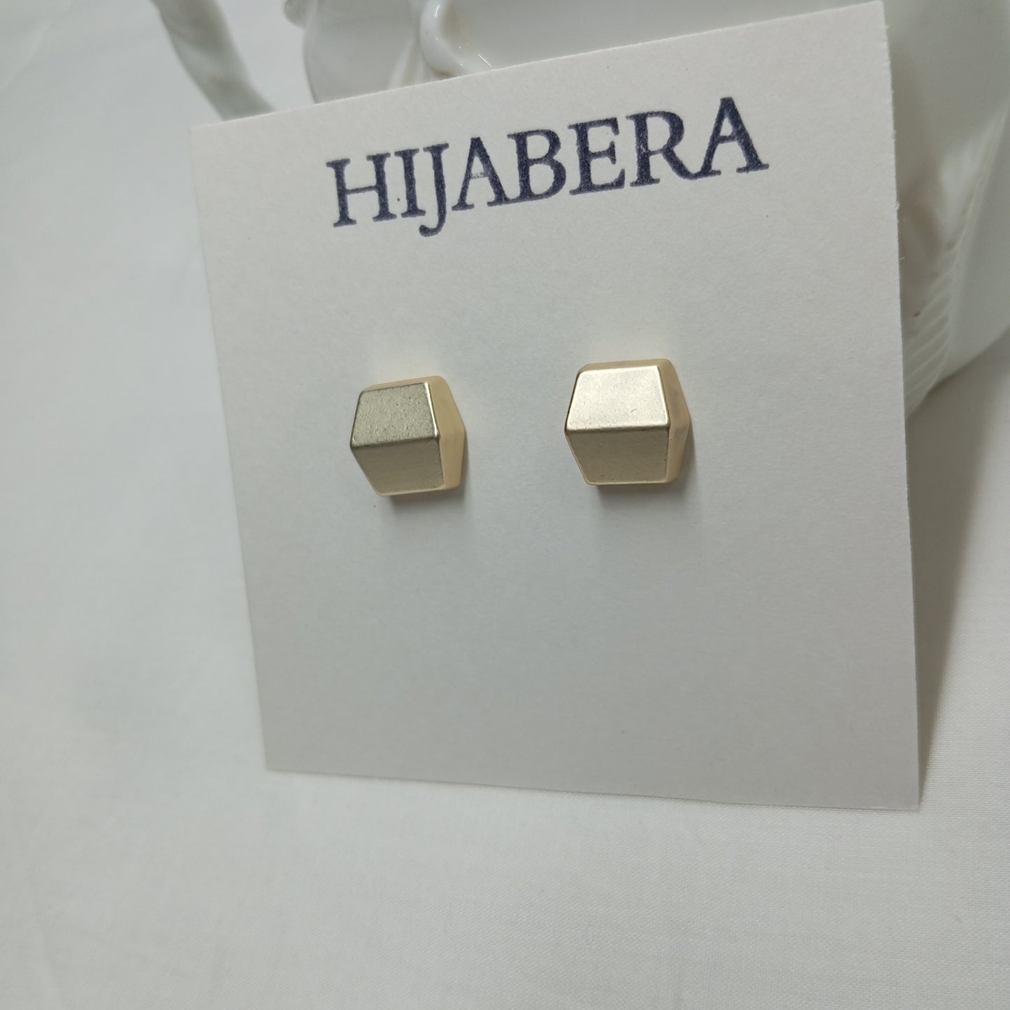 Metallic Hexagon Hijab Magnets