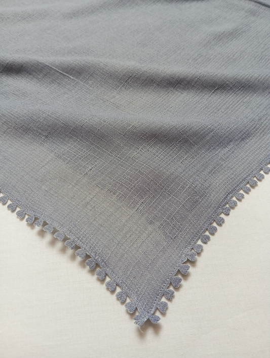 Meadow Silver -Viscose Lawn