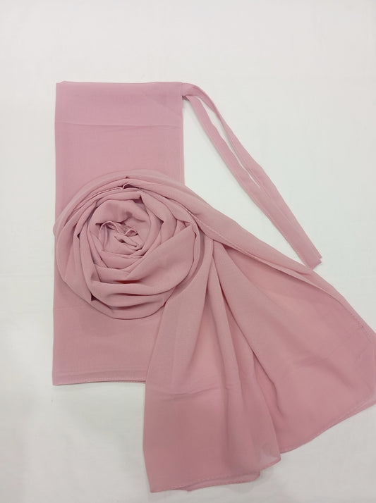 BLUSH PINK - Hijab & Niqab set