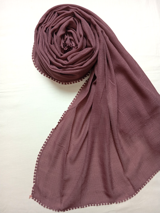 Meadow Mauve -Viscose Lawn