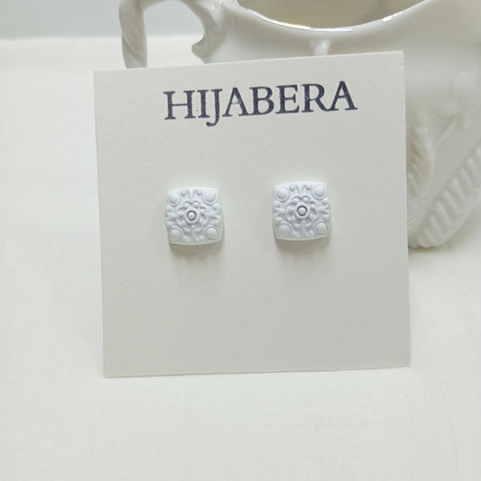 Floral Square Hijab Magnets