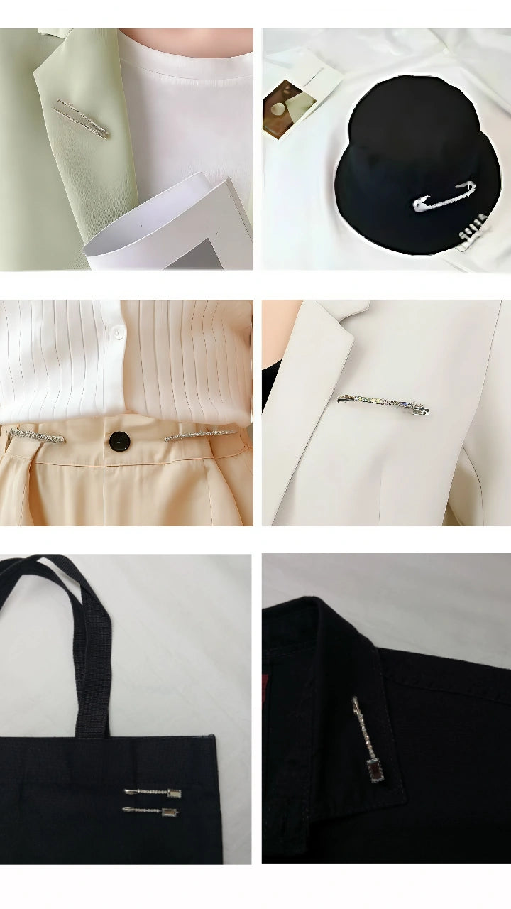 Embellished Safety Pins