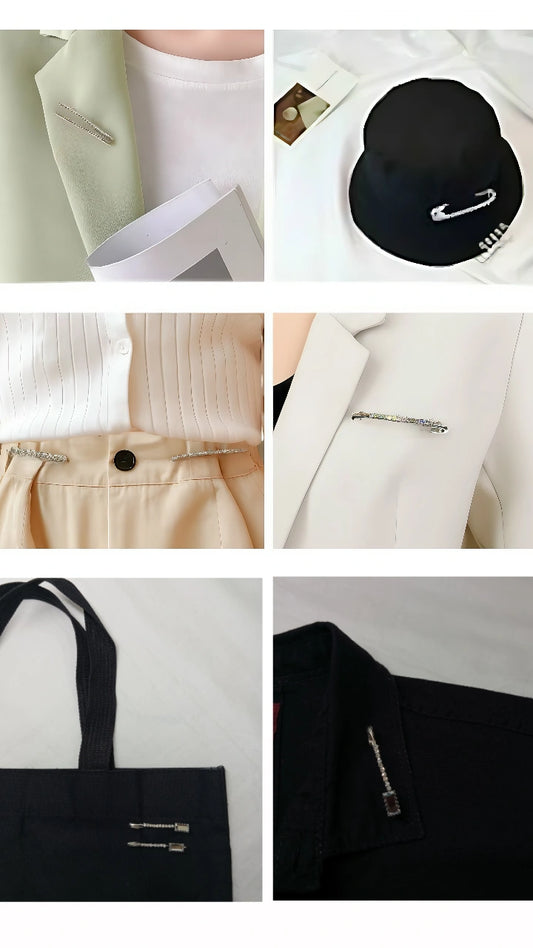 Embellished Safety Pins