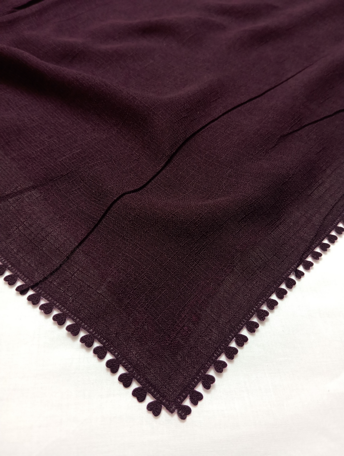 Meadow Plum -Viscose Lawn