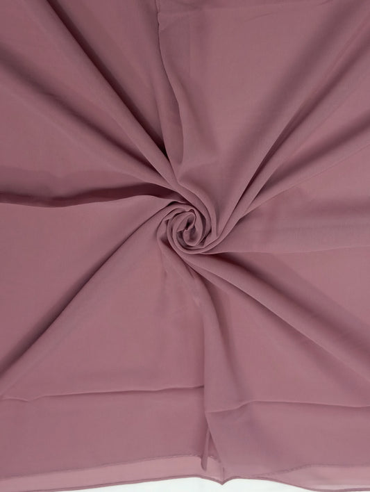 TEA PINK -chiffon georgette