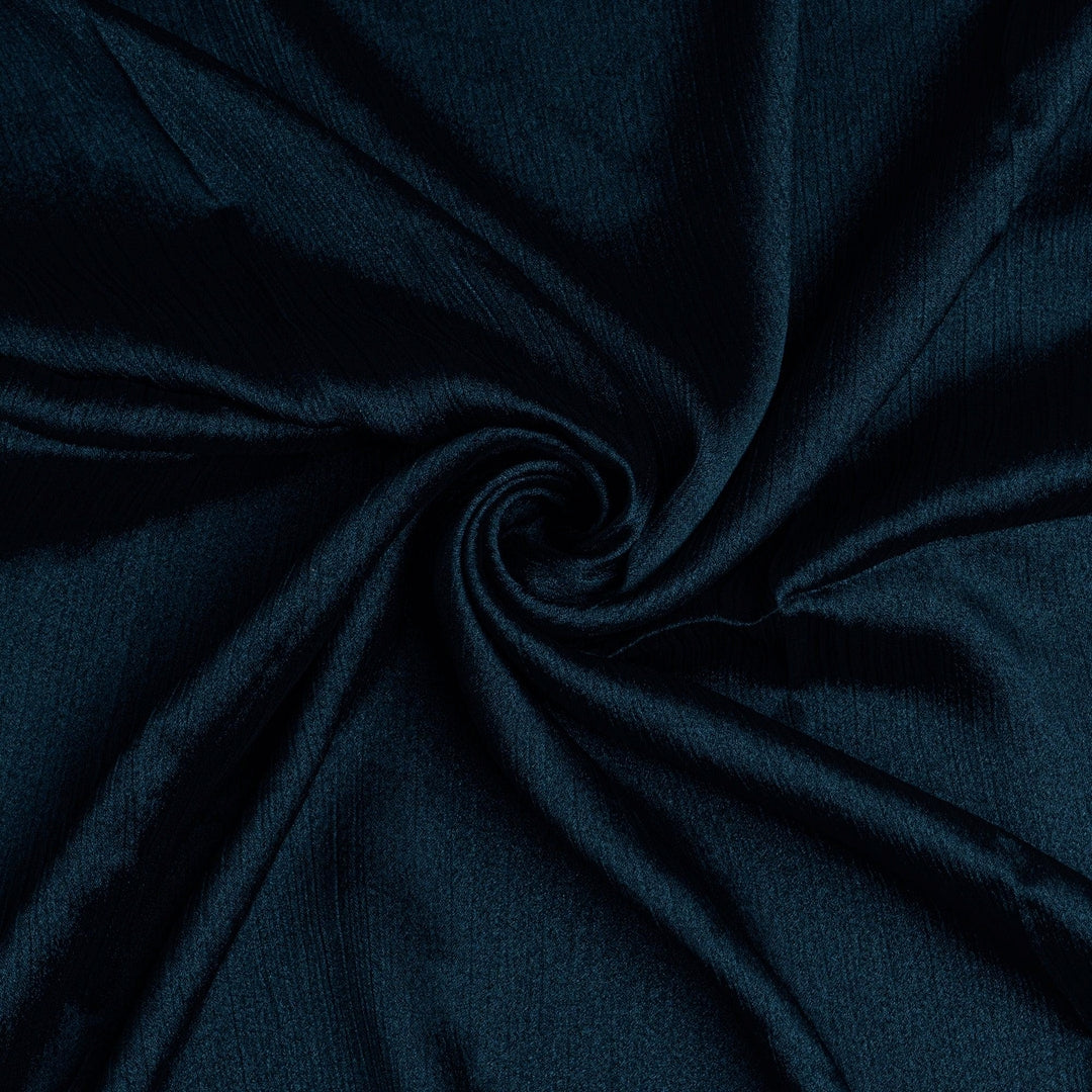 NAVY CLASSIC -Crinkle silk