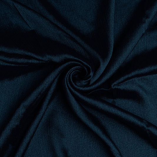 NAVY CLASSIC -Crinkle silk