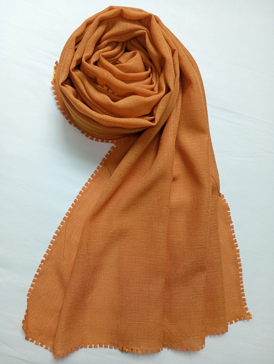 Meadow Terracotta -Viscose Lawn