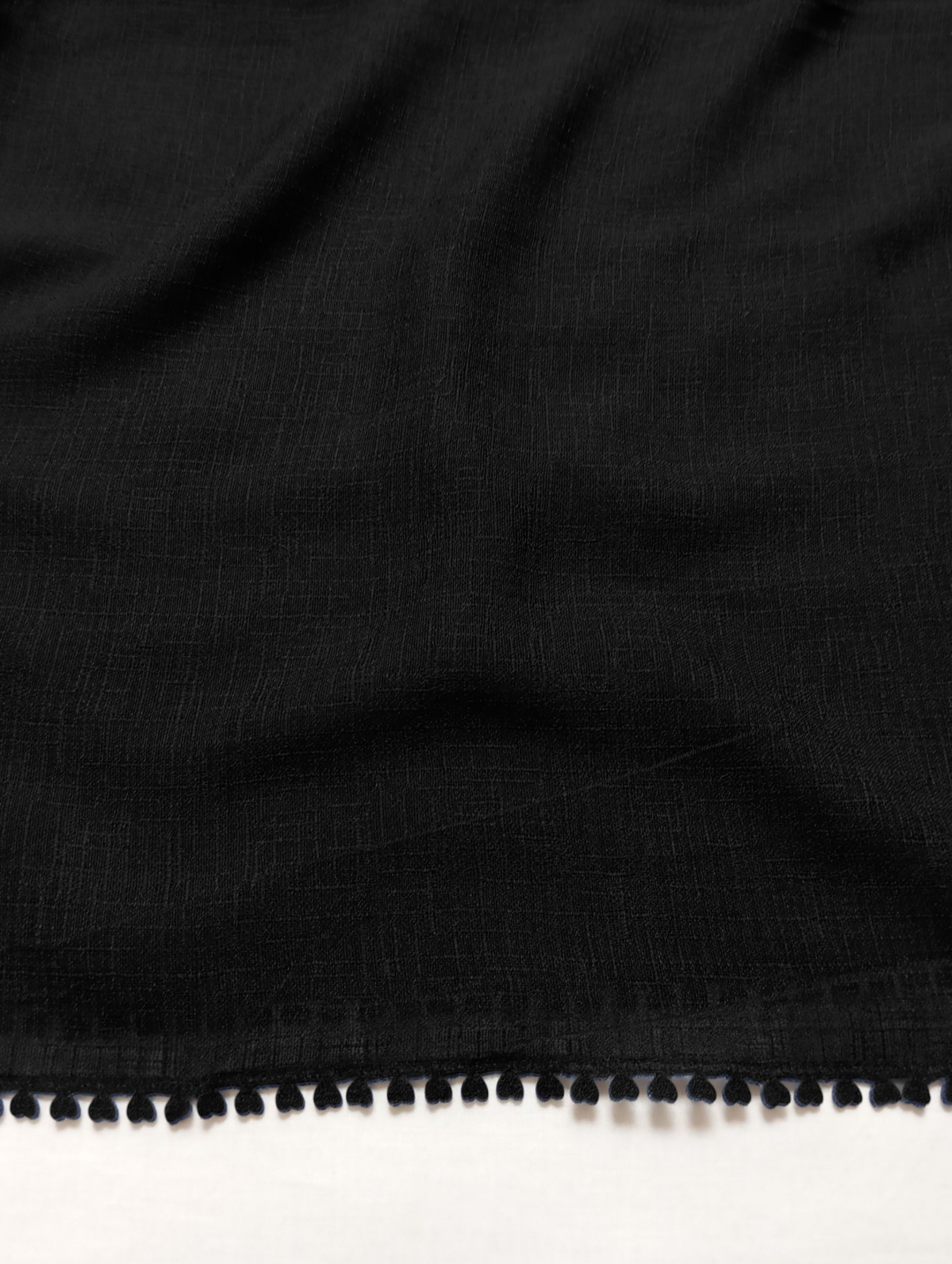 Meadow Black -Viscose Lawn
