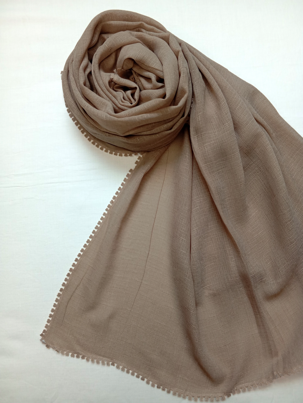 Meadow Taupe -Viscose Lawn