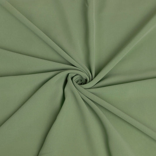 TEA GREEN -chiffon georgette