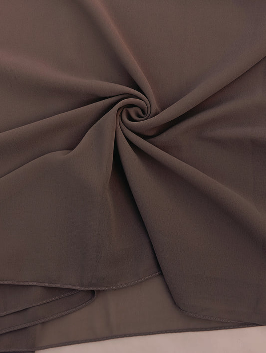 THISTLE PURPLE -chiffon georgette