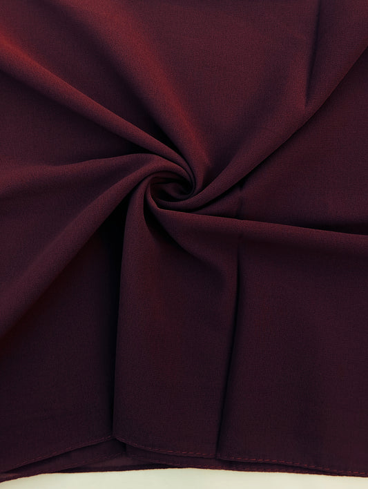 PLUM  -chiffon georgette